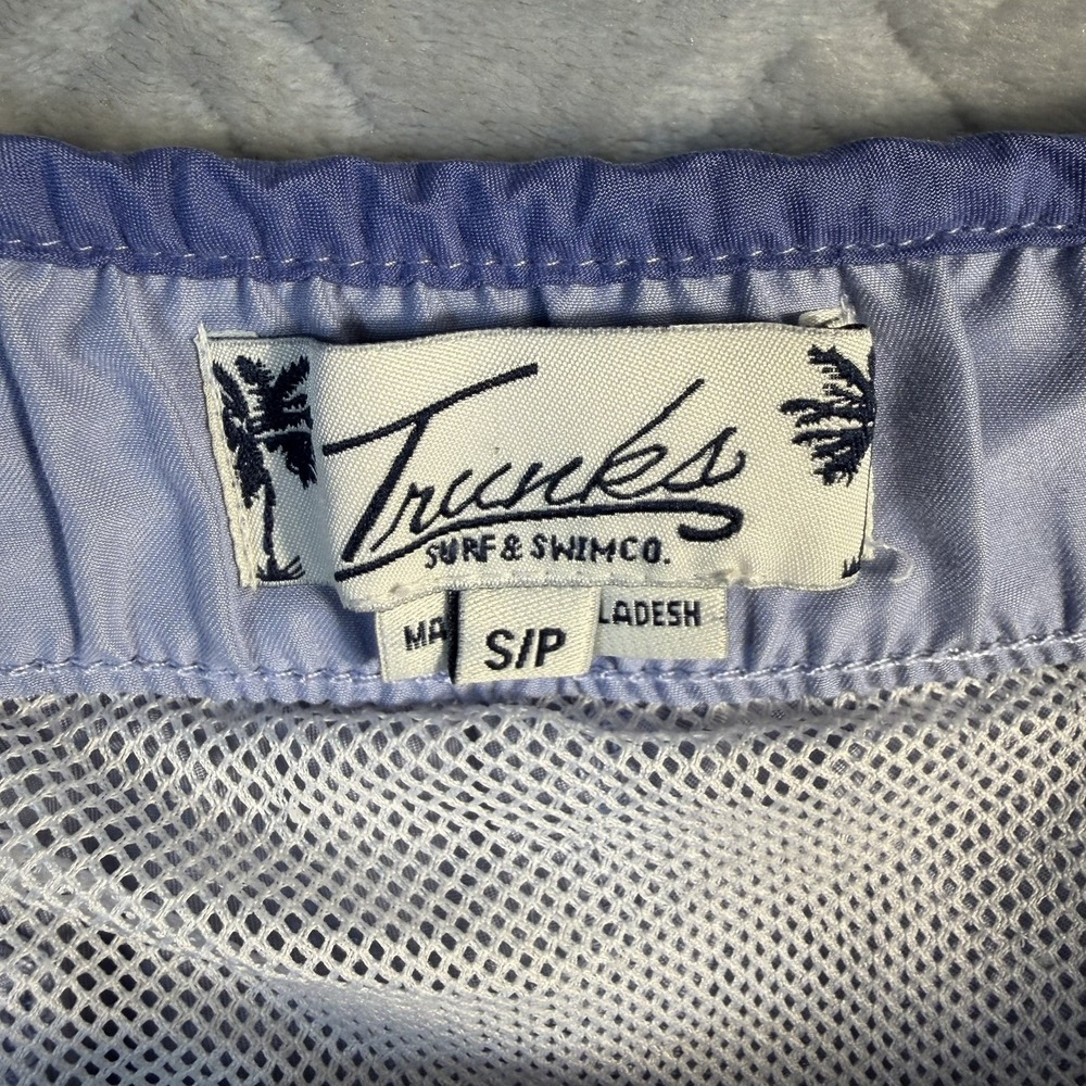 Trunks Swim & Surf Board Shorts Tropical Men's Blue/Purple Size Small - Picture 2 of 5